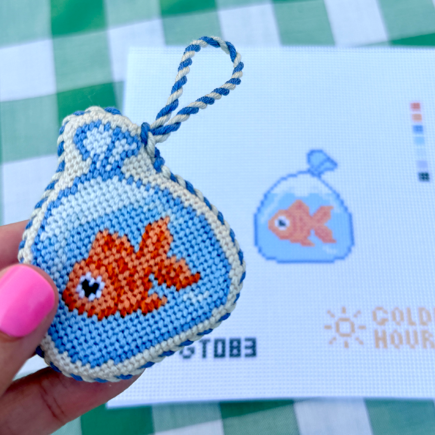 Goldfish in a Bag Canvas