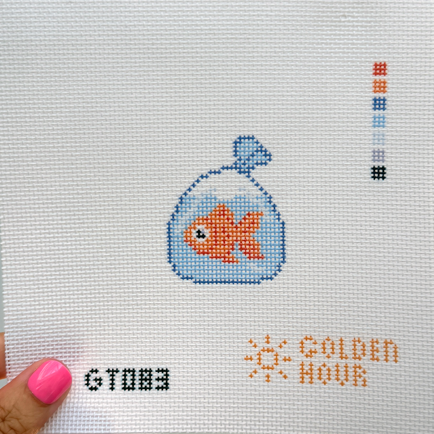 Goldfish in a Bag Canvas