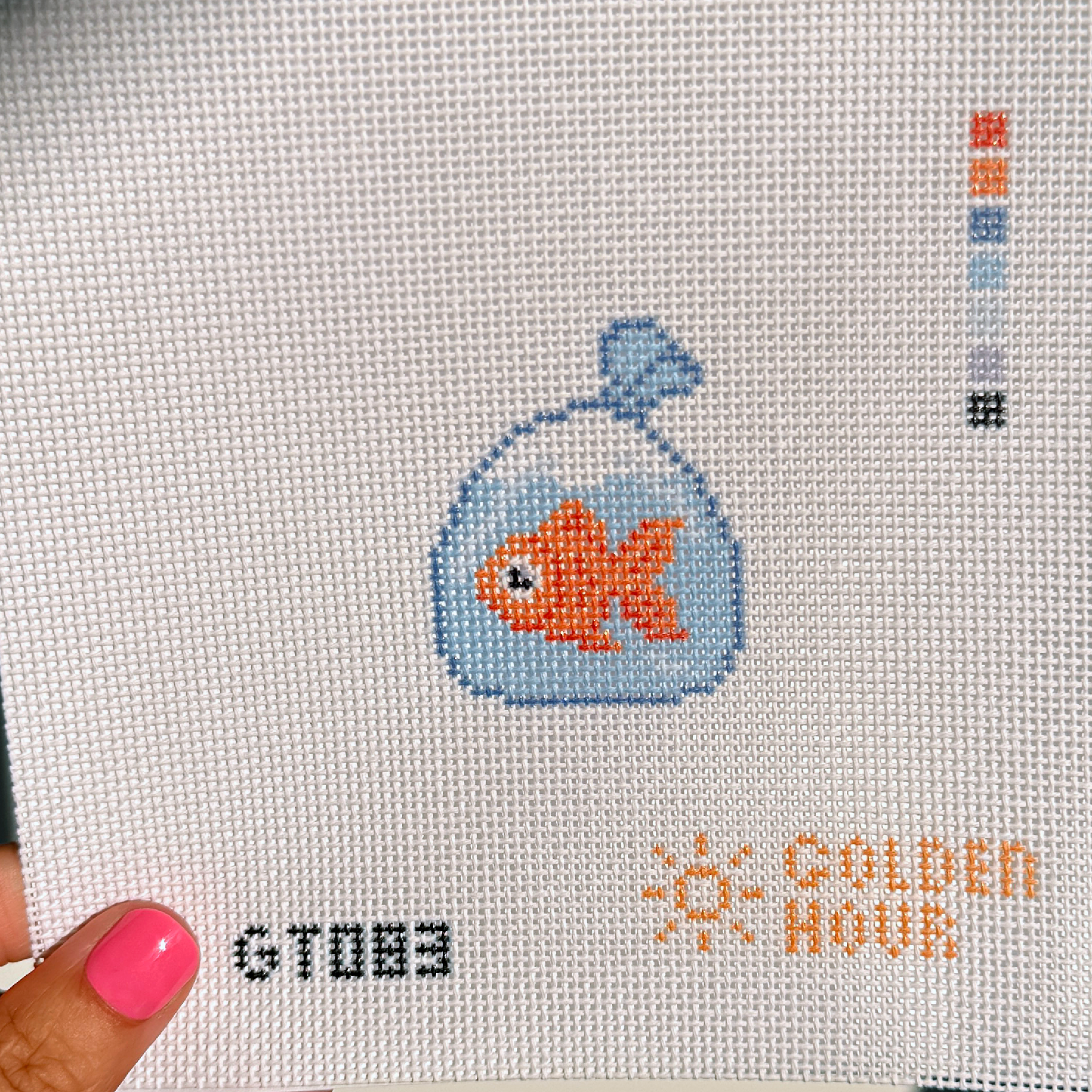 Goldfish in a Bag Canvas
