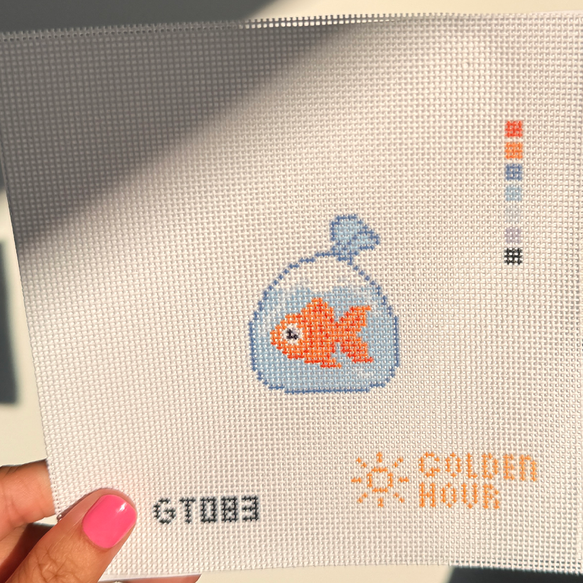 Goldfish in a Bag Canvas