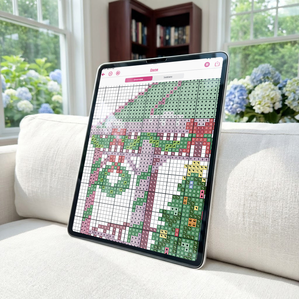 Christmas Gazebo Needlepoint Chart
