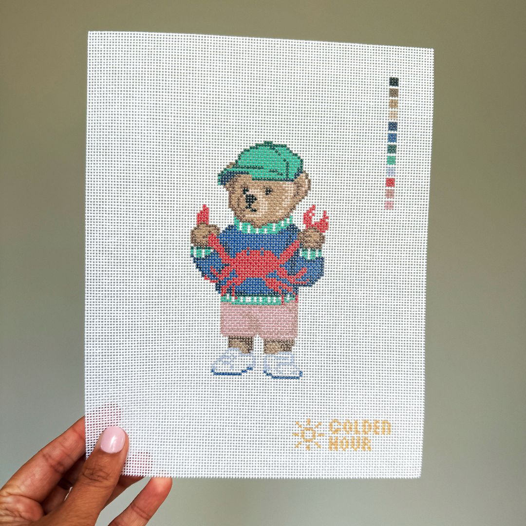 Crab Bear Canvas