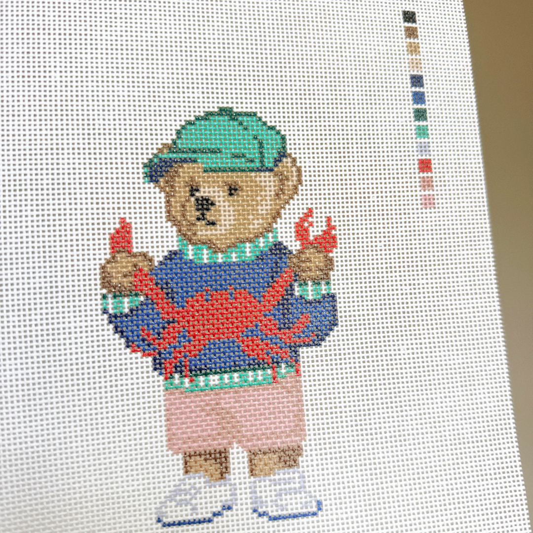 Crab Bear Canvas