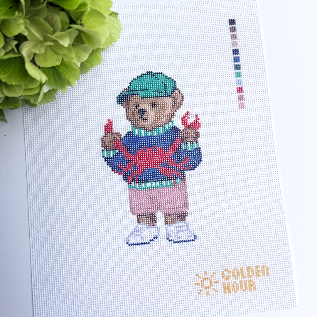 Crab Bear Canvas