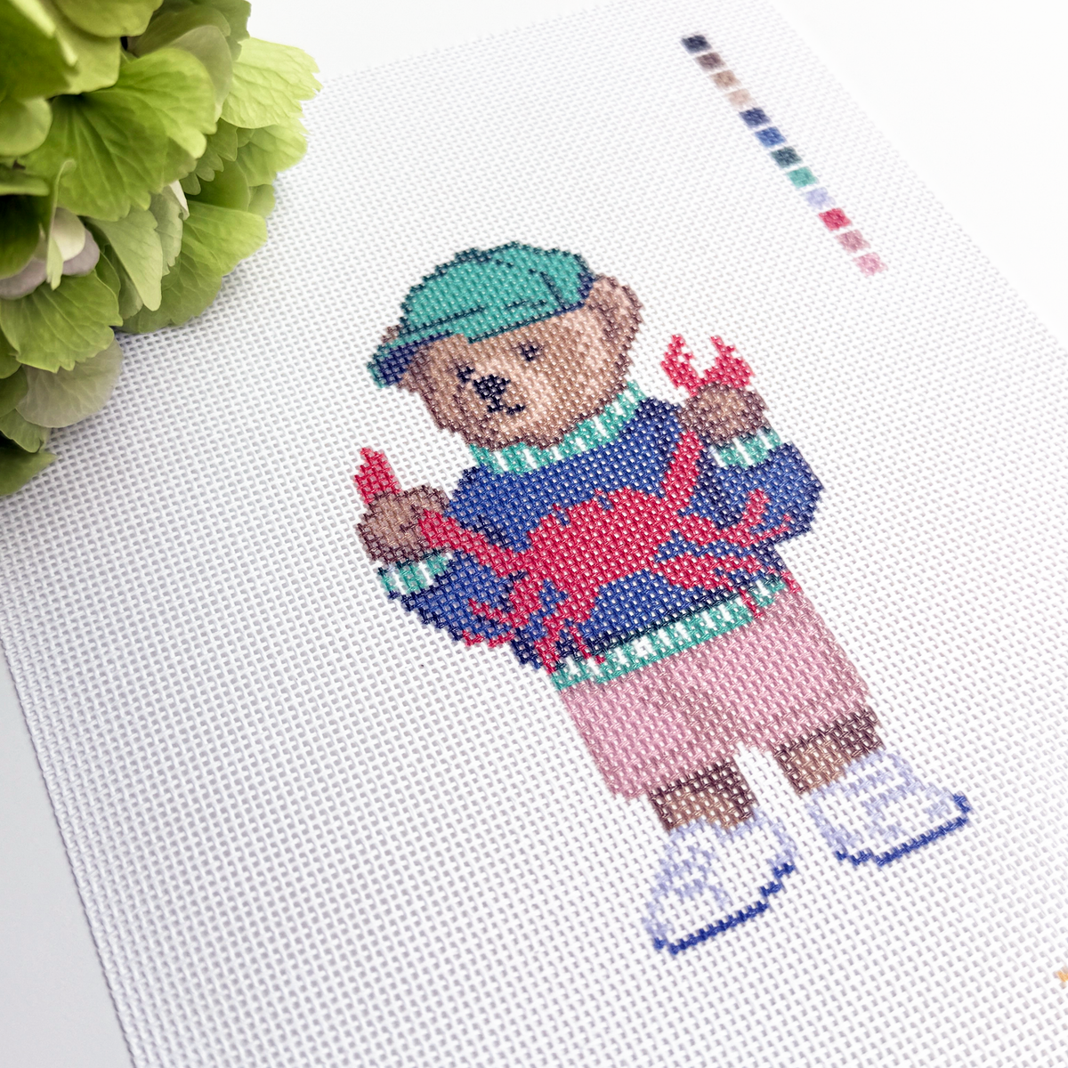 Crab Bear Canvas