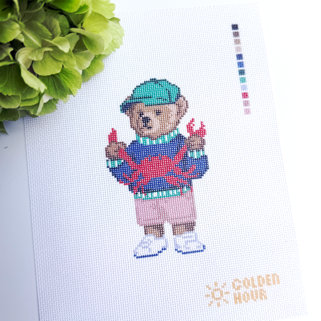 Crab Bear Canvas