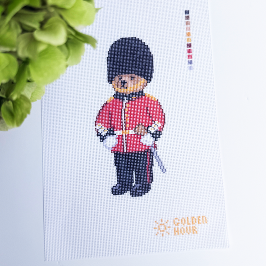 Guard Bear Canvas