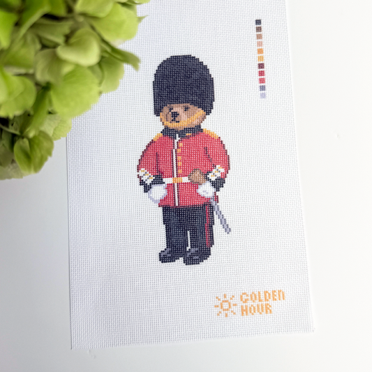Guard Bear Canvas