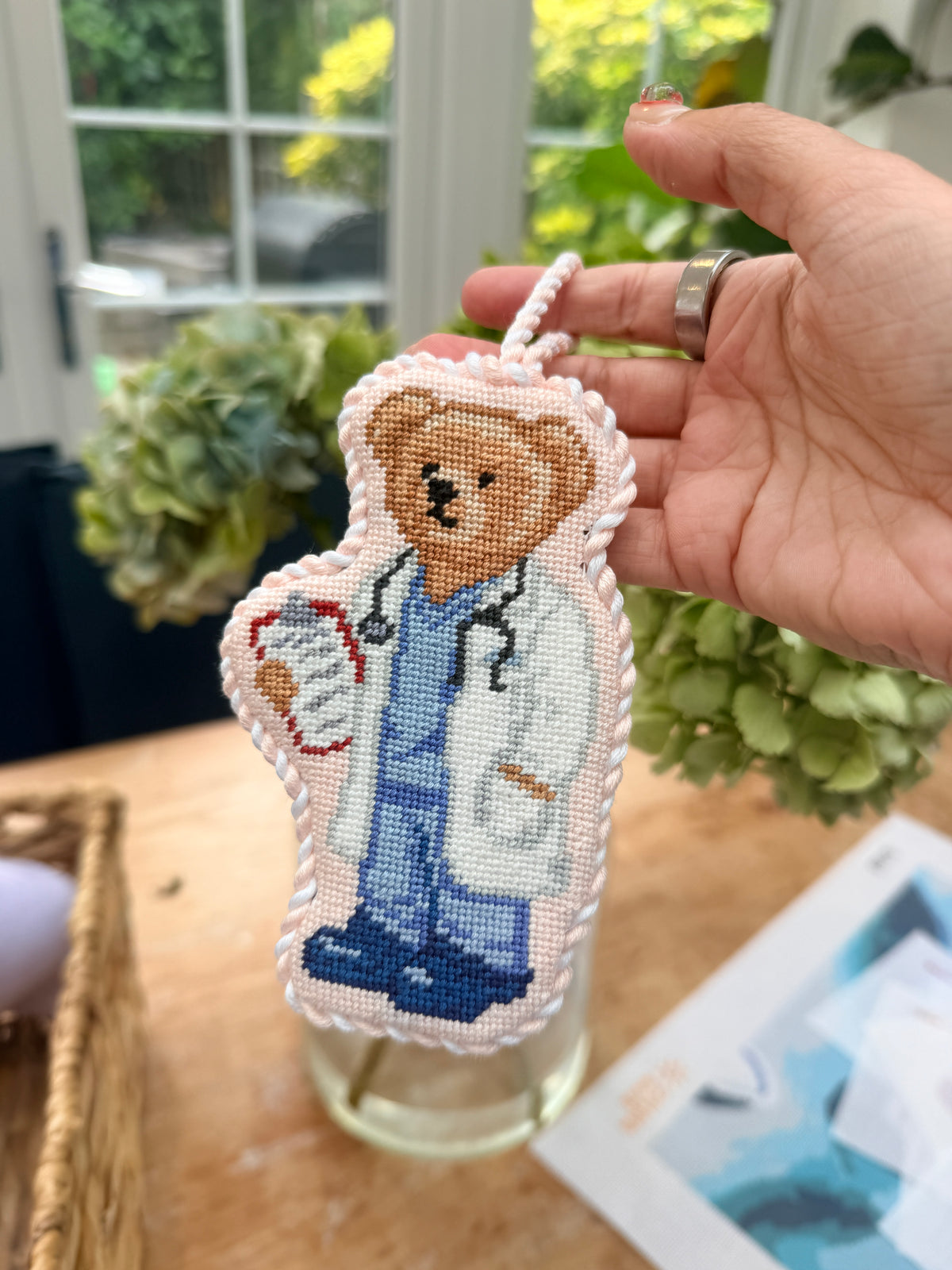 Doctor Bear Canvas