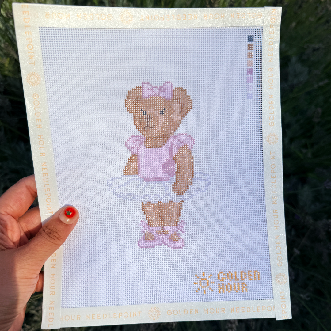 Ballerina Bear Canvas