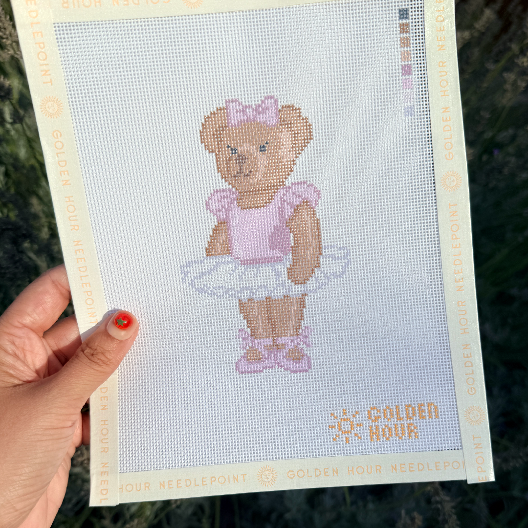 Ballerina Bear Canvas