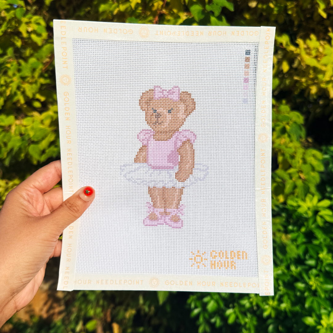 Ballerina Bear Canvas