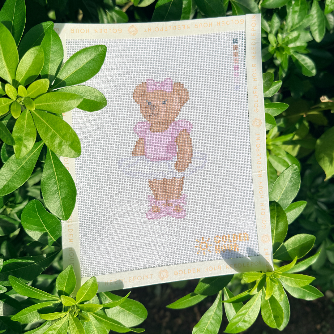 Ballerina Bear Canvas