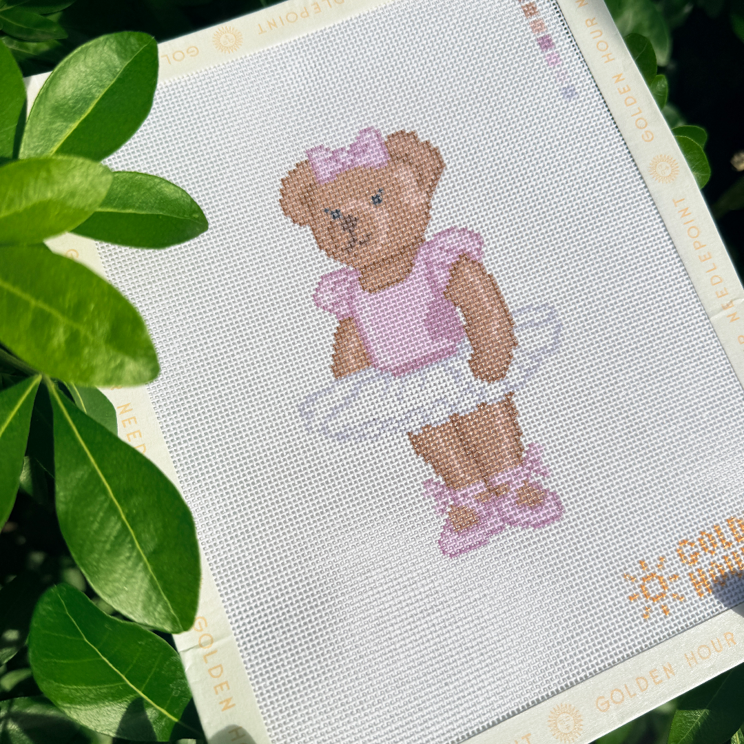 Ballerina Bear Canvas