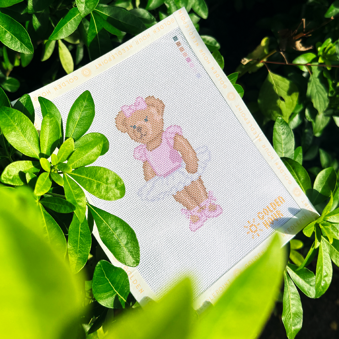 Ballerina Bear Canvas