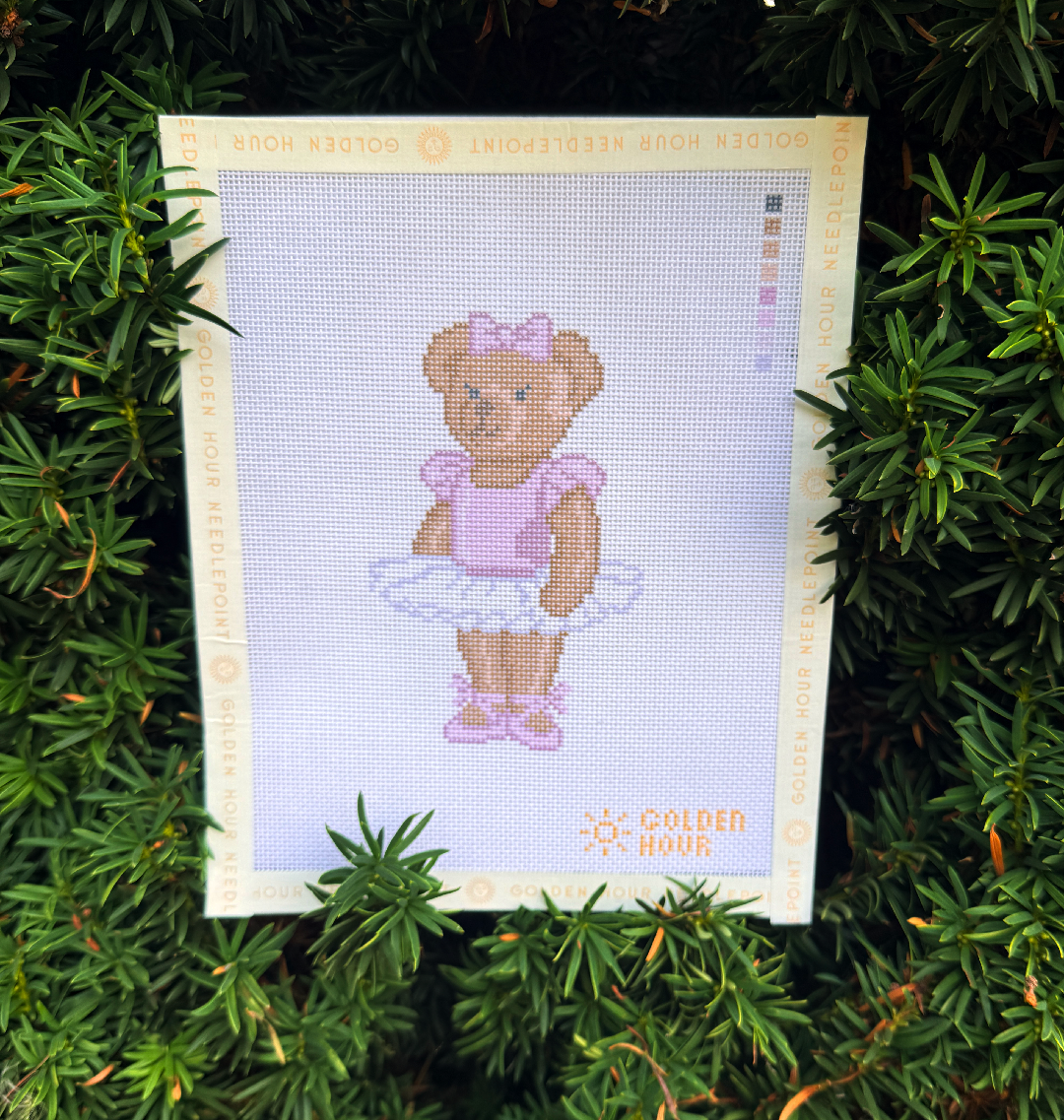 Ballerina Bear Canvas