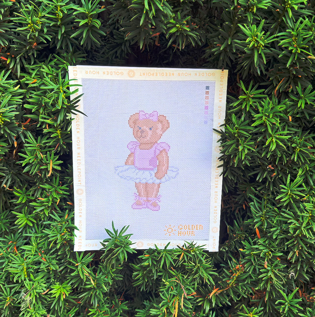 Ballerina Bear Canvas