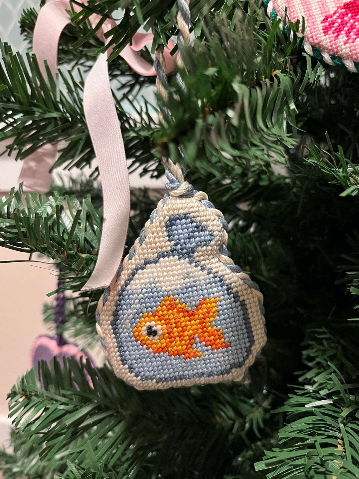 Goldfish in a Bag Canvas SAMPLE