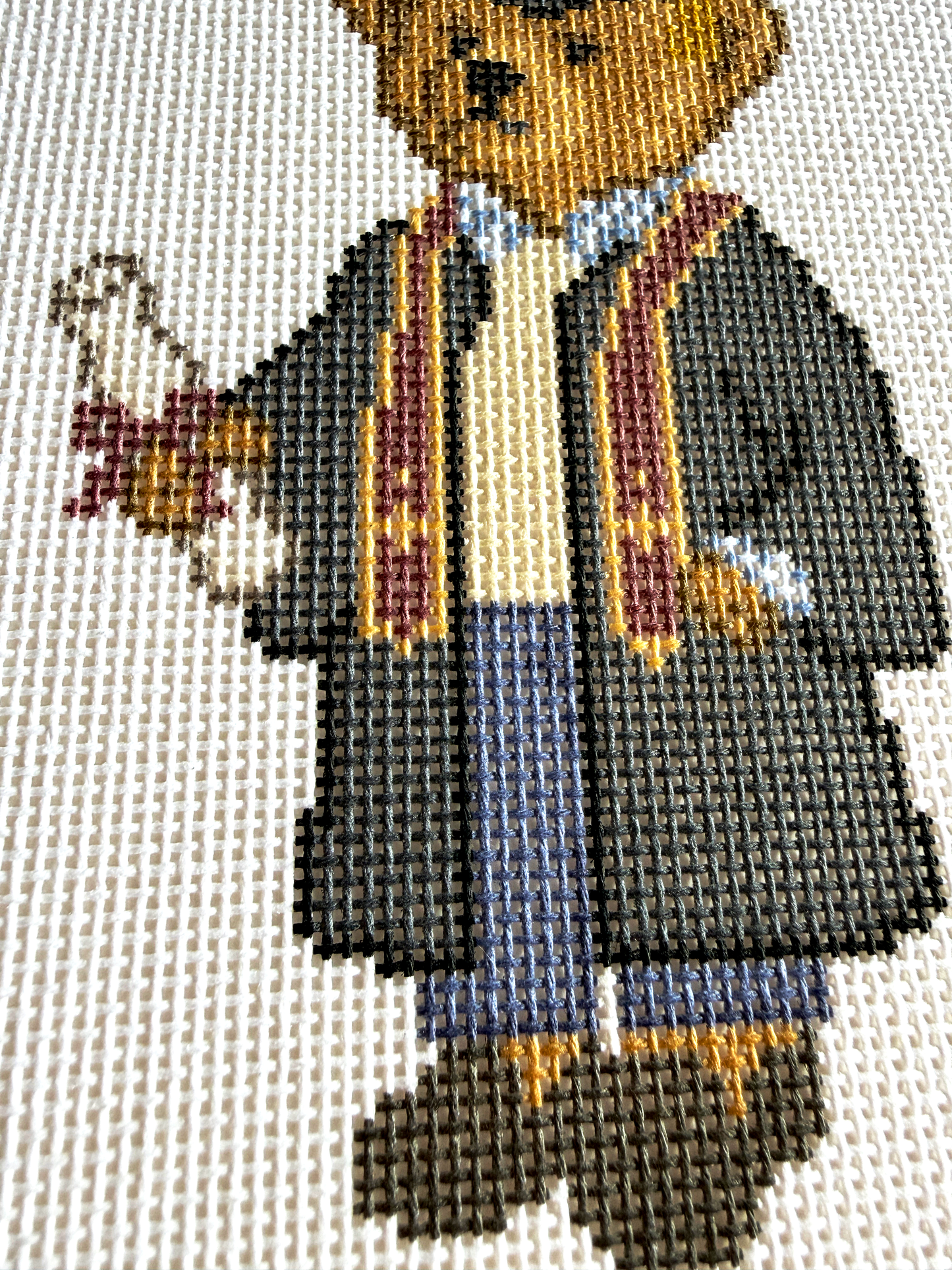 Graduate Bear Canvas