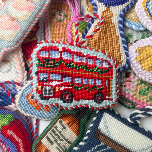 Christmas Bus Canvas