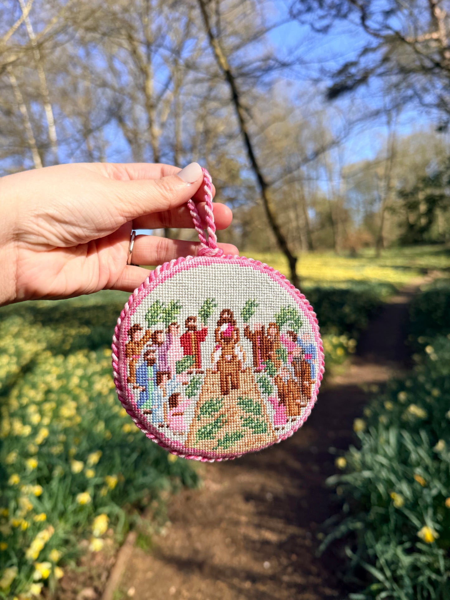 Palm Sunday Needlepoint Canvas