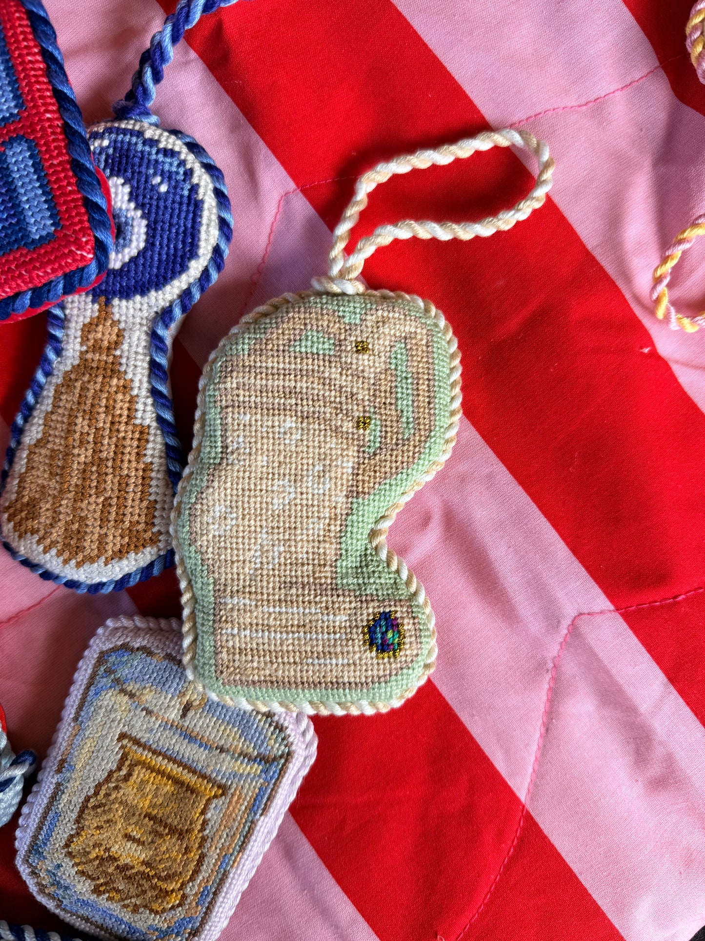 Baby Carrier Needlepoint Pattern