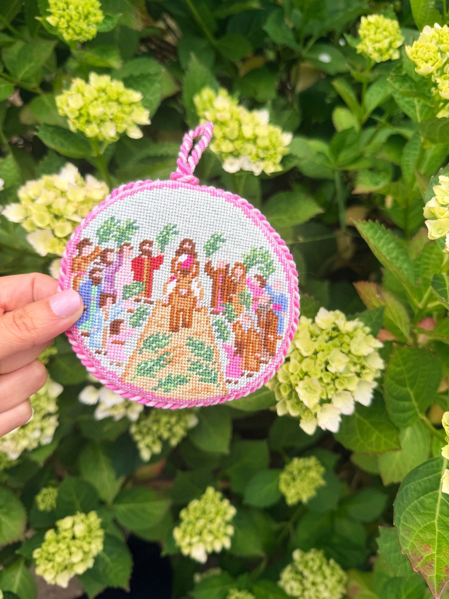Palm Sunday Needlepoint Chart