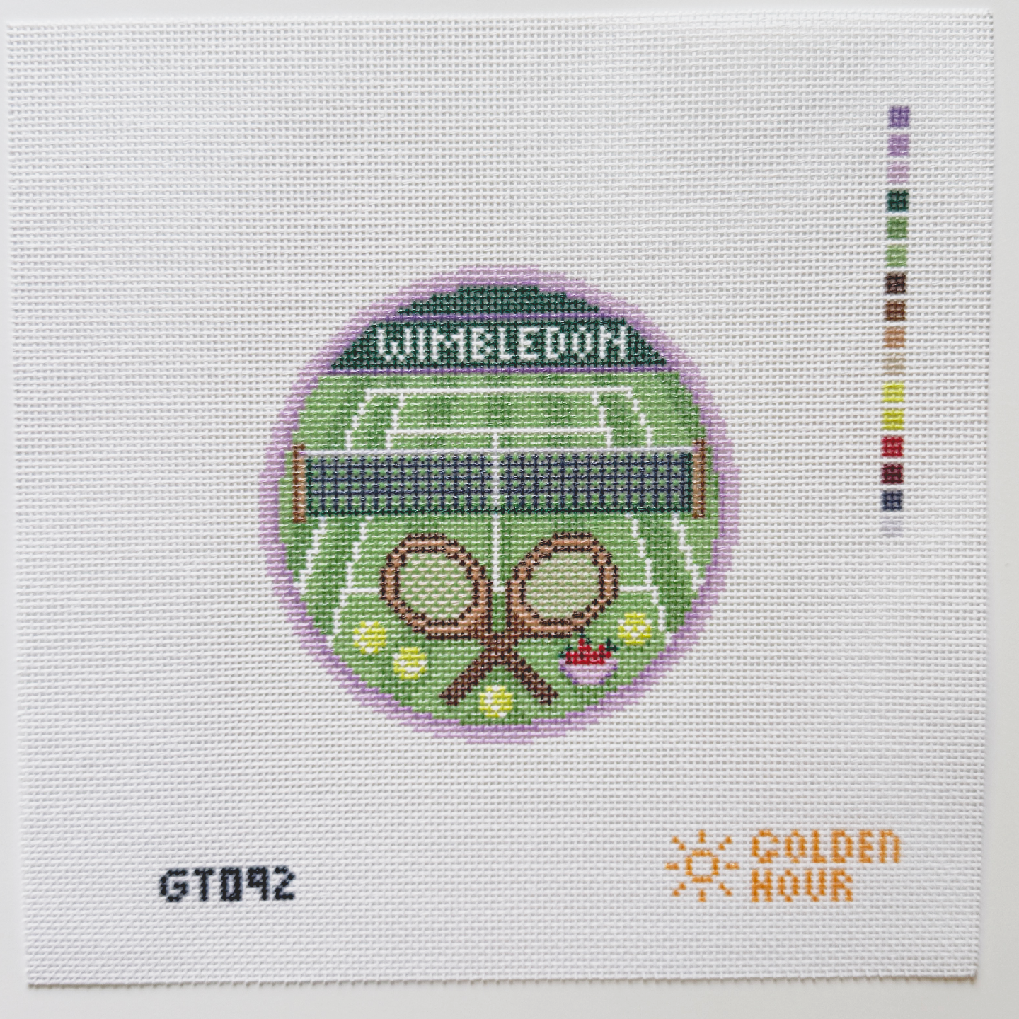 Wimbledon Medallion Canvas