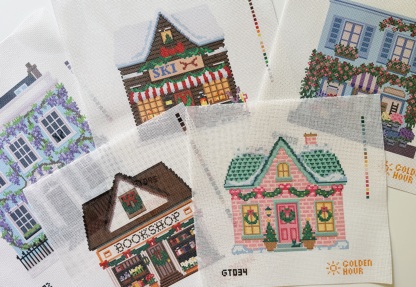 Village Bundle of 5 Canvas