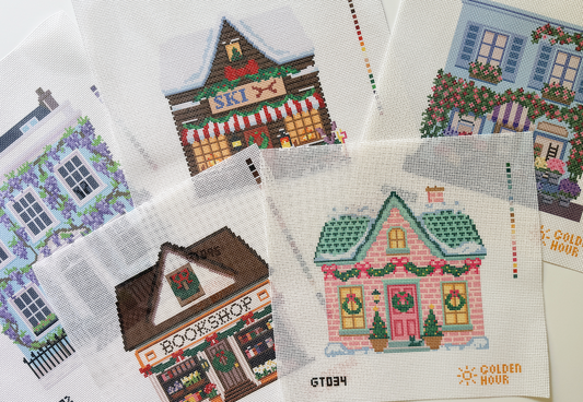 Village Bundle of 5 Canvas