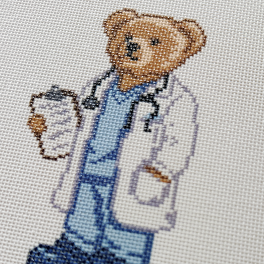 Doctor Bear Canvas