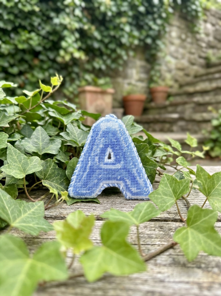 2-Colour Needlepoint Alphabet Chart Bundle