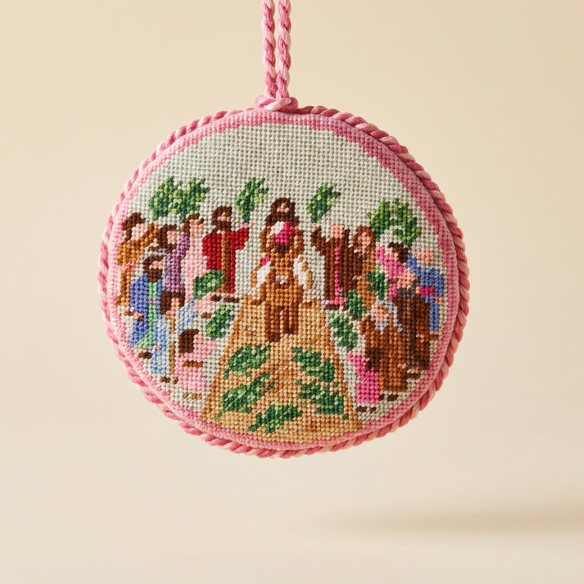 Palm Sunday Needlepoint Chart