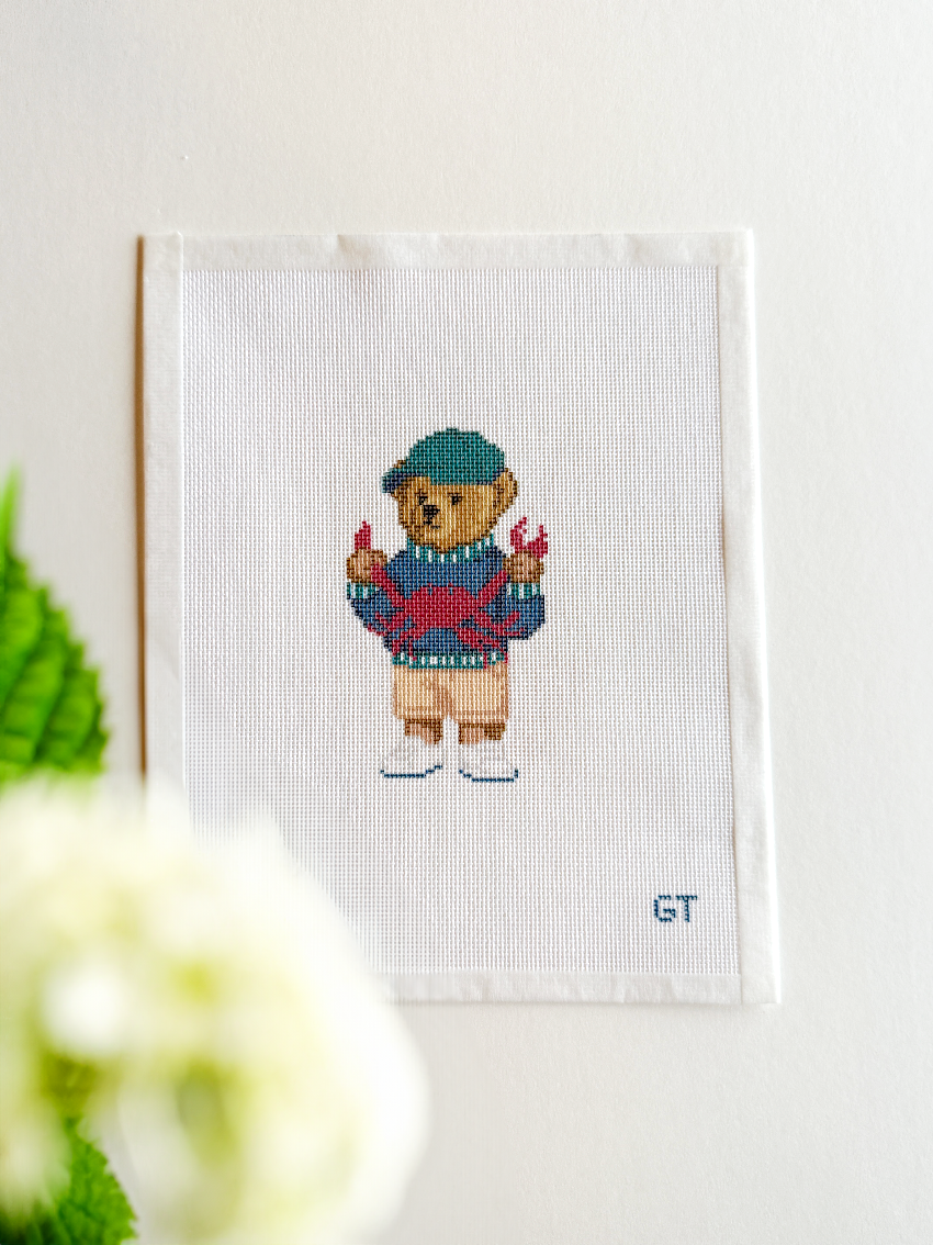 Crab Bear Canvas