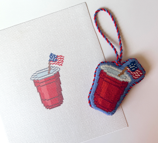 Solo Cup Needlepoint Canvas