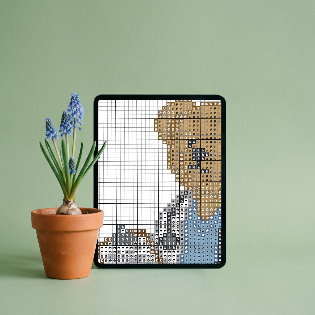 Doctor Bear Needlepoint Chart