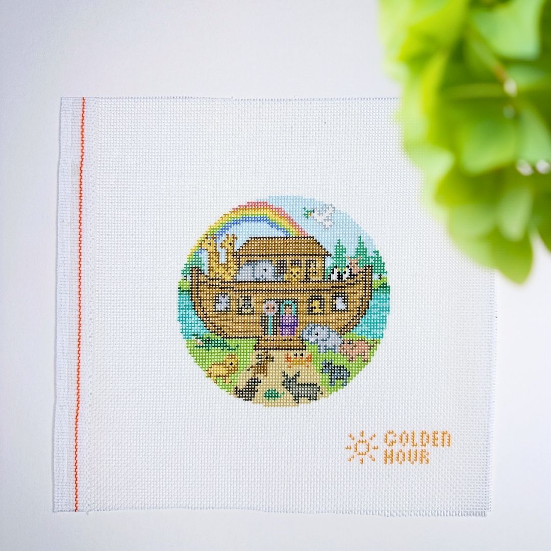Noah's Ark Needlepoint Canvas