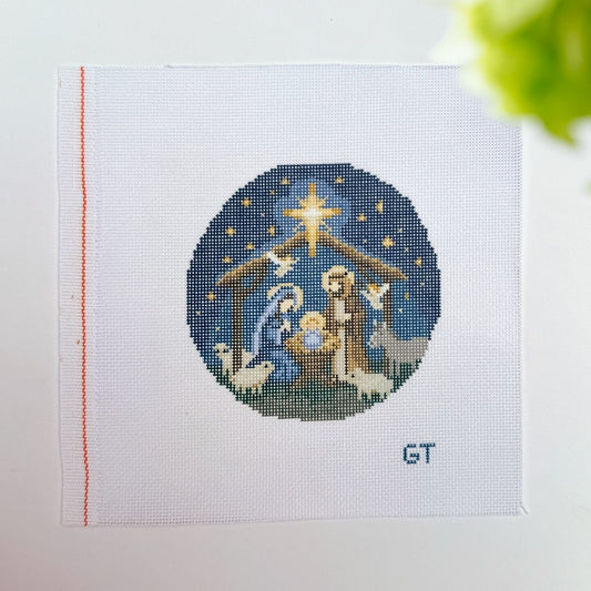 Nativity Needlepoint Canvas