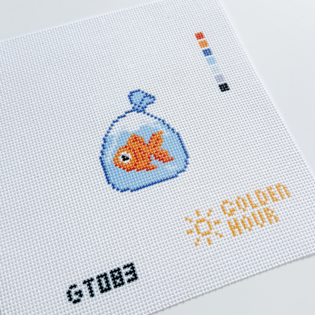 Goldfish in a Bag Canvas