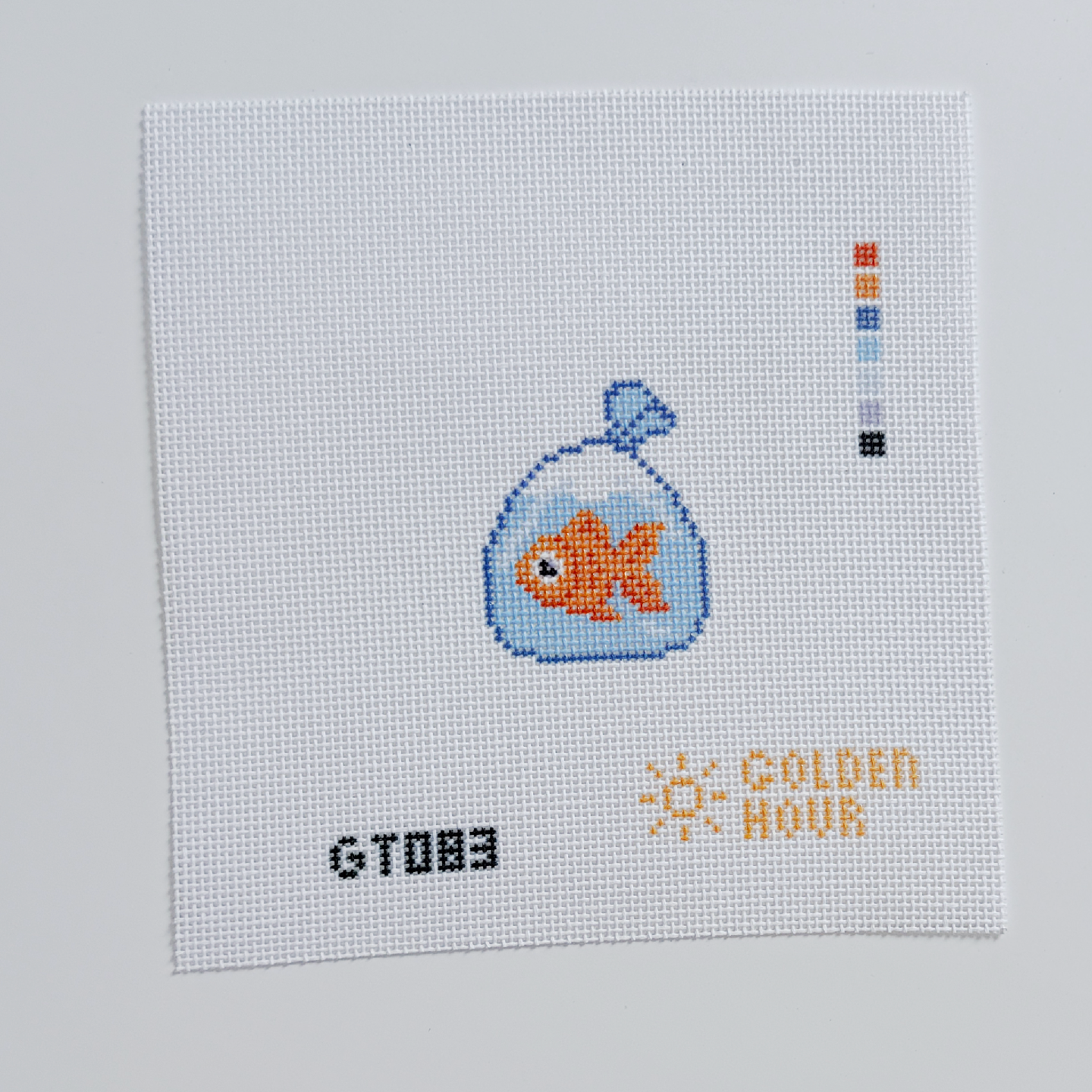 Goldfish in a Bag Canvas