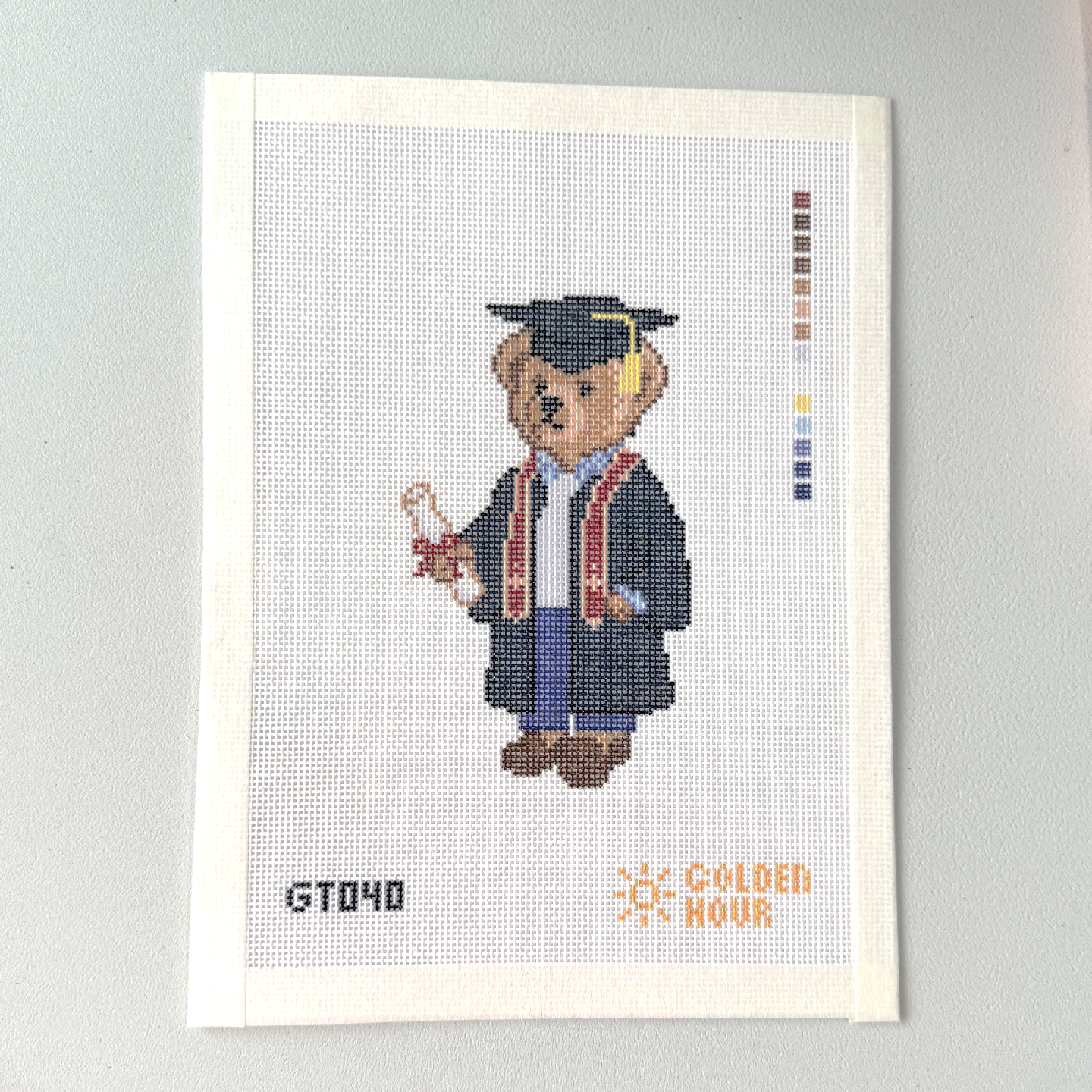 Graduate Bear Canvas