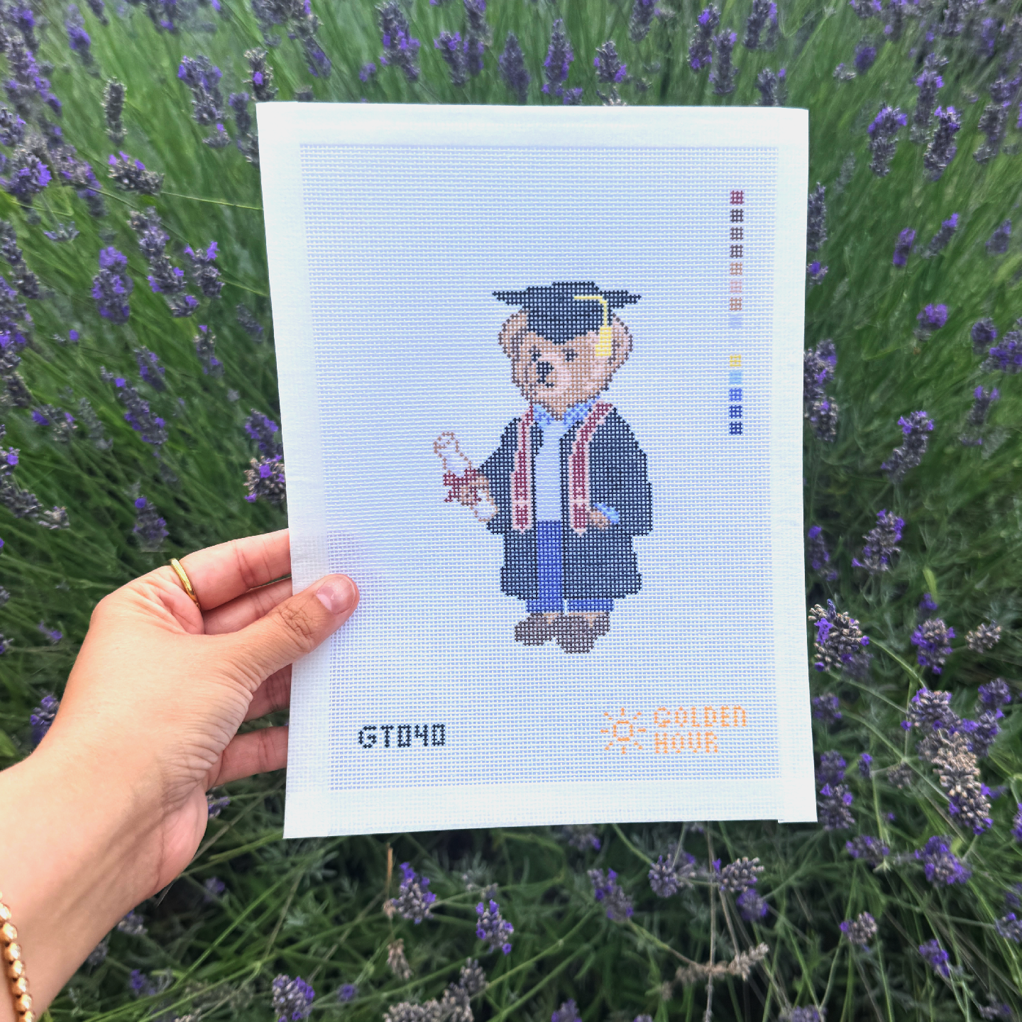 Graduate Bear Canvas