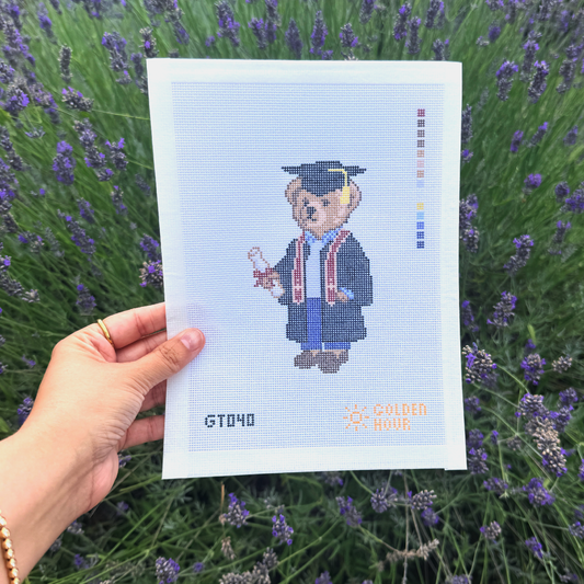 Graduate Bear Canvas