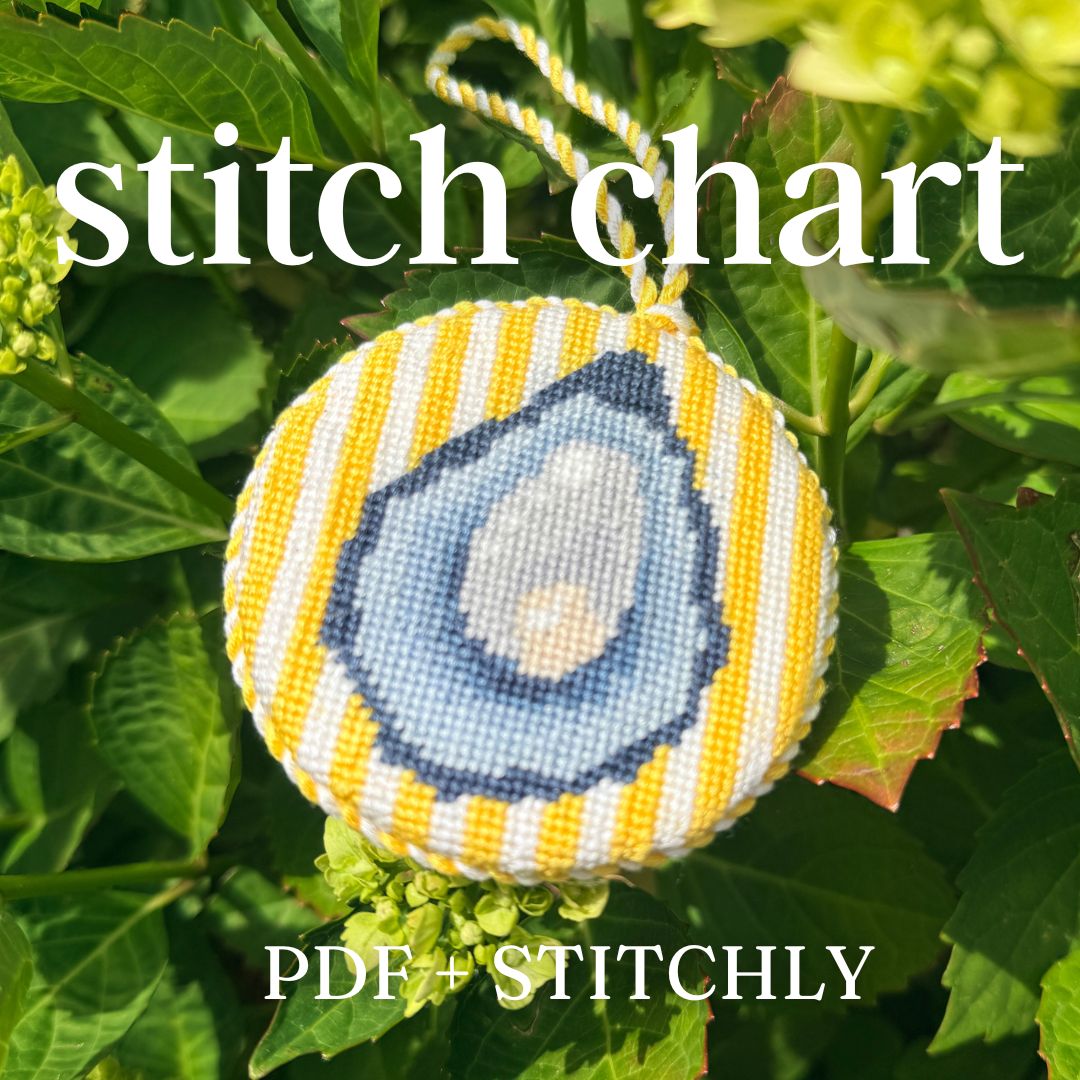Oyster Needlepoint Pattern