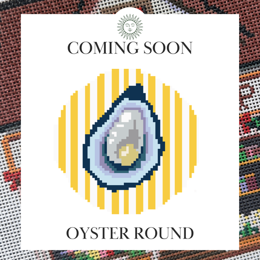 Oyster Needlepoint Canvas