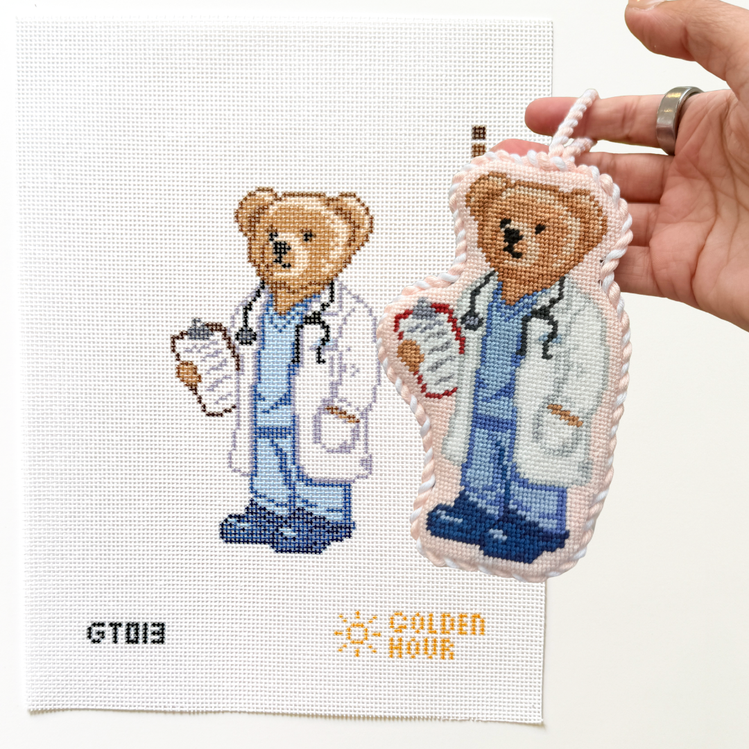 Doctor Bear Canvas