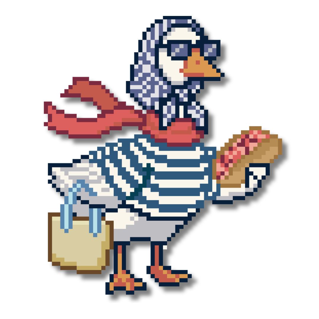 Silly Goose Nantucket Needlepoint Chart