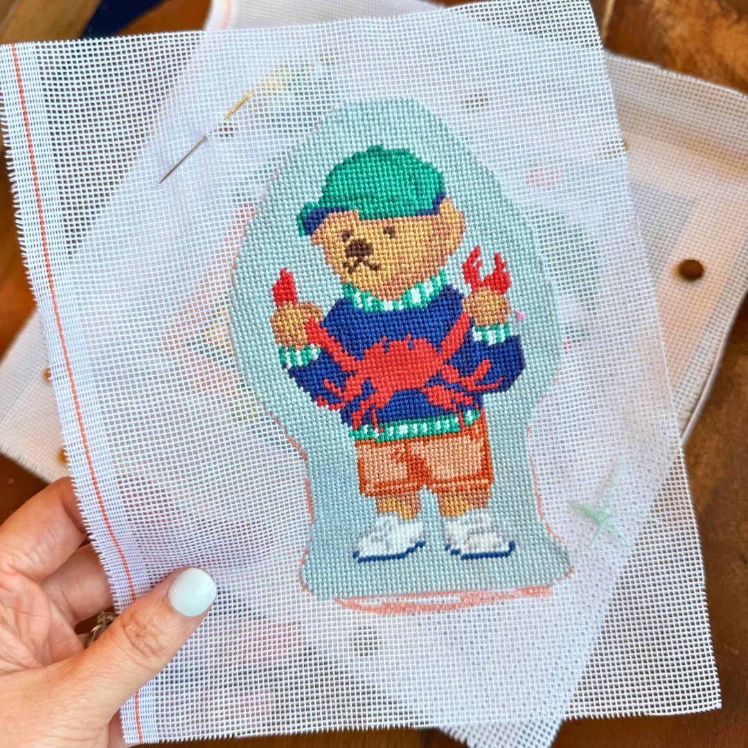 Crab Bear Canvas