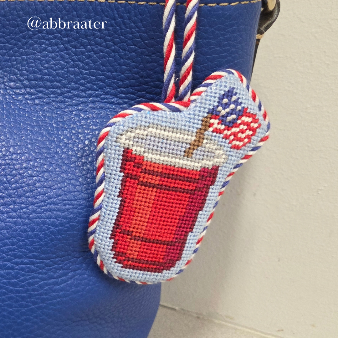 Red Solo Cup USA Needlepoint Pattern