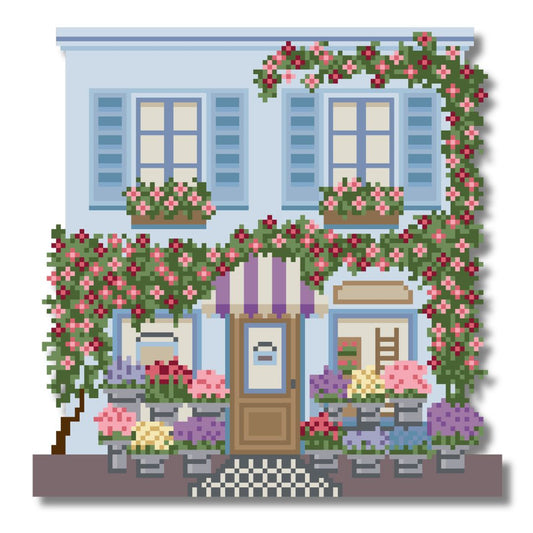 Florist Needlepoint Village Chart